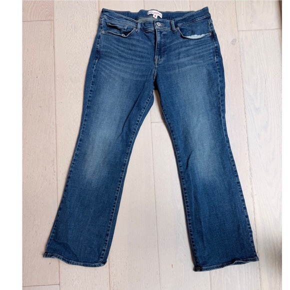 Lucky Brand Denim - Lucky Brand Sweet N Low Bootcut Jeans Womens 14/32 Blue Denim Mid Rise Med Wash